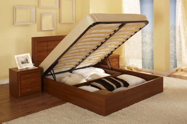 Готовая кровать с подъемным механизмом 160x200 см